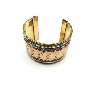 ✨Boho Inpsired "Guardians" Brass Cuff